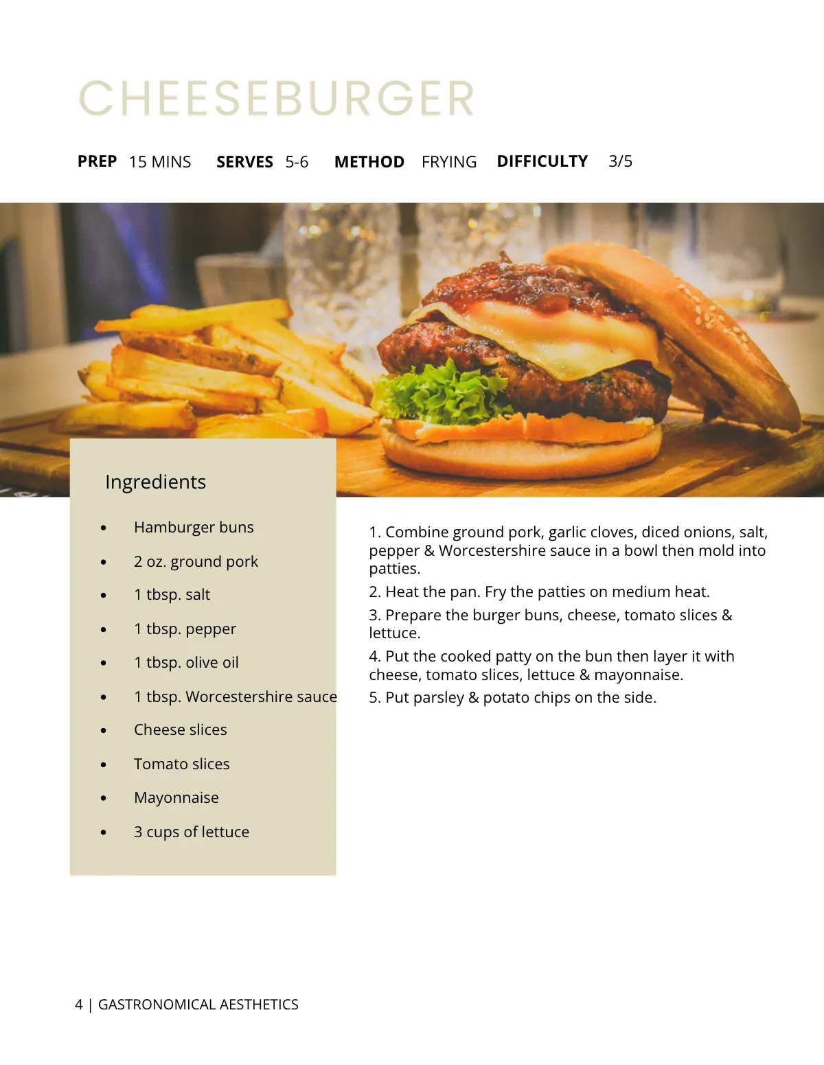 Free Photo Cookbook Template to Edit Online