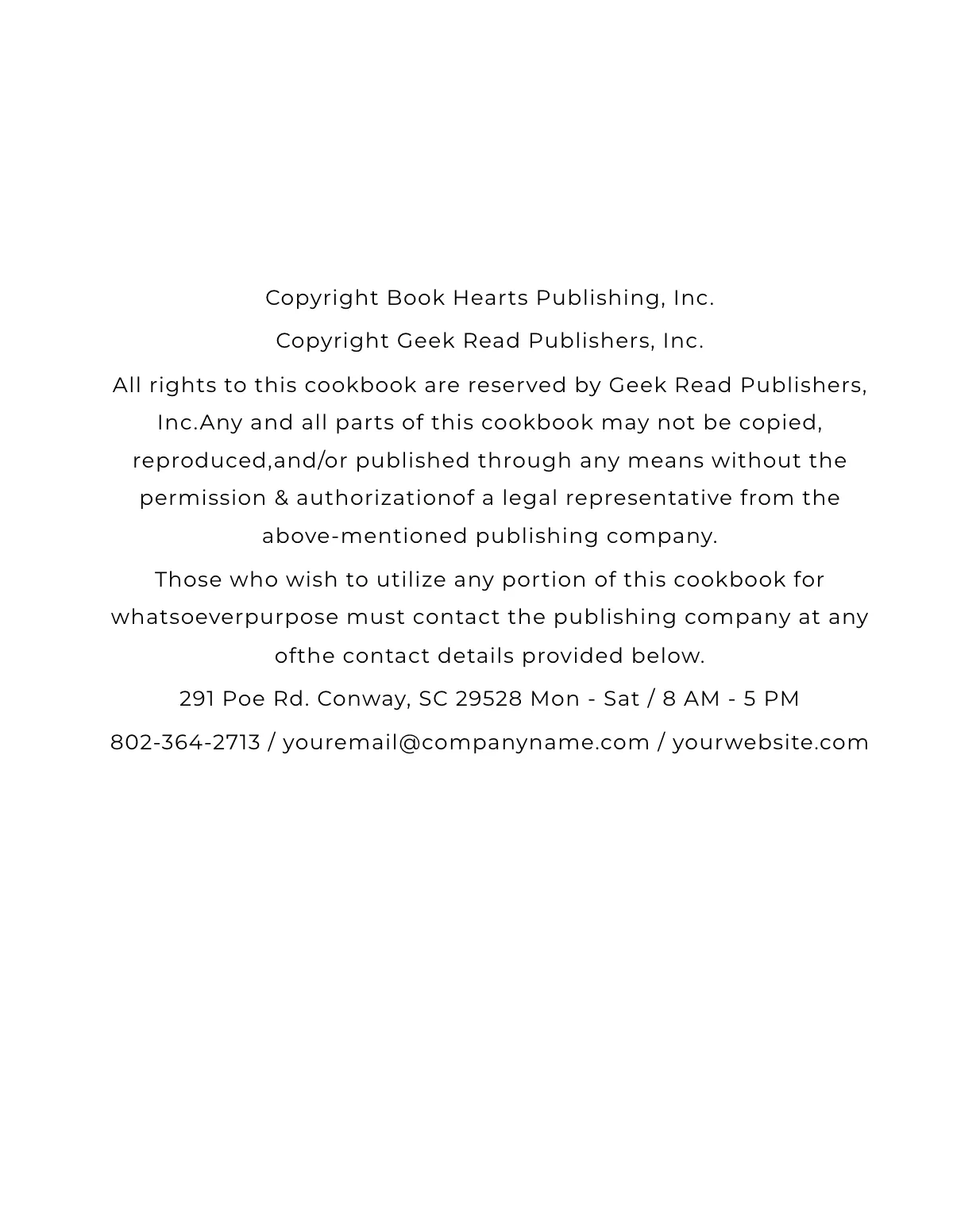 Free Homemade Cookbook Template to Edit Online