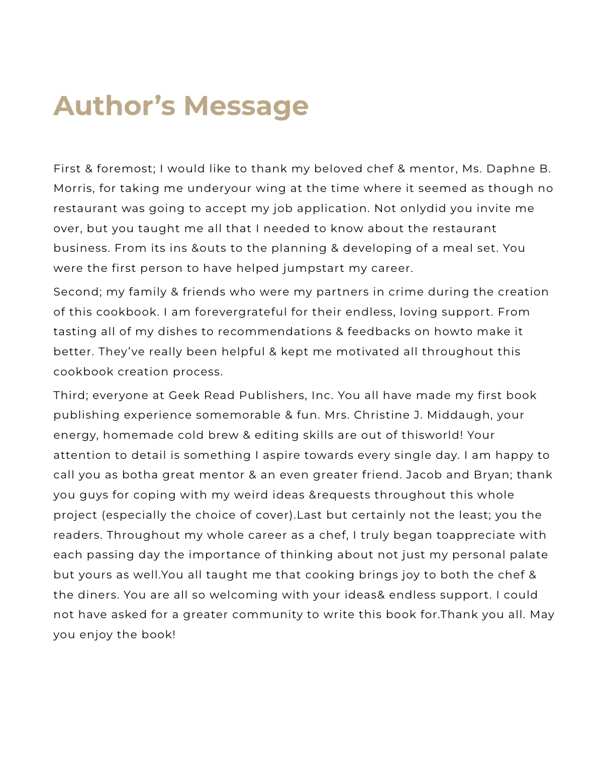 Free Homemade Cookbook Template to Edit Online