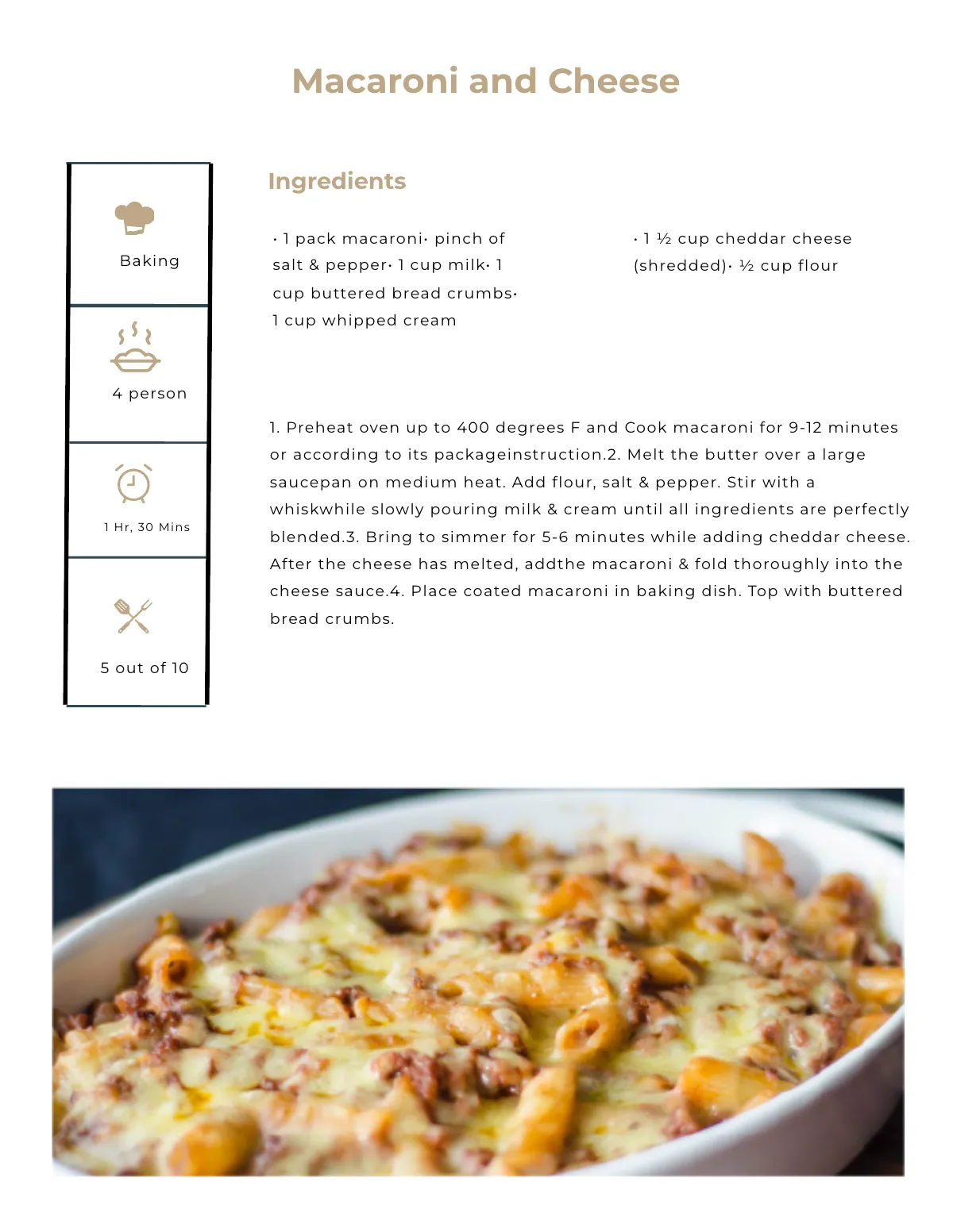Free Homemade Cookbook Template to Edit Online