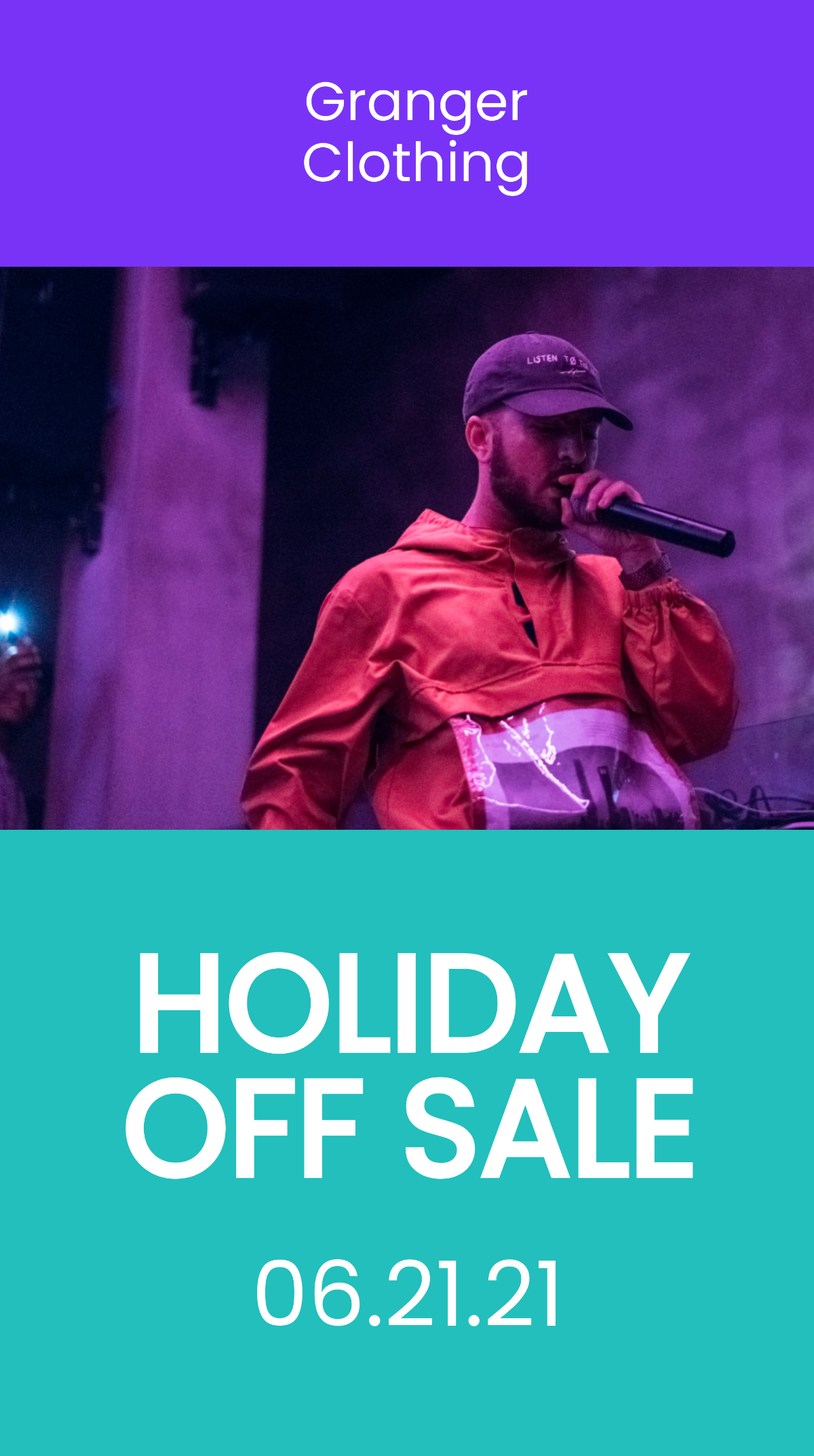 Holiday Off Sale Whatsapp PostTemplate