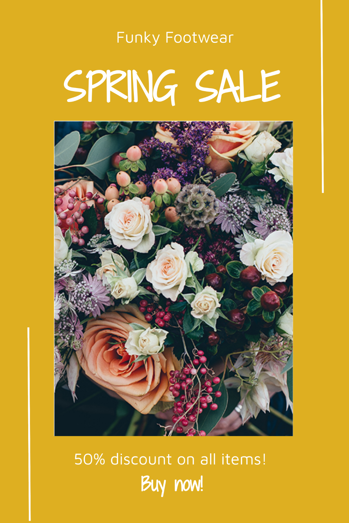 Free Spring Sale Tumblr Post Template