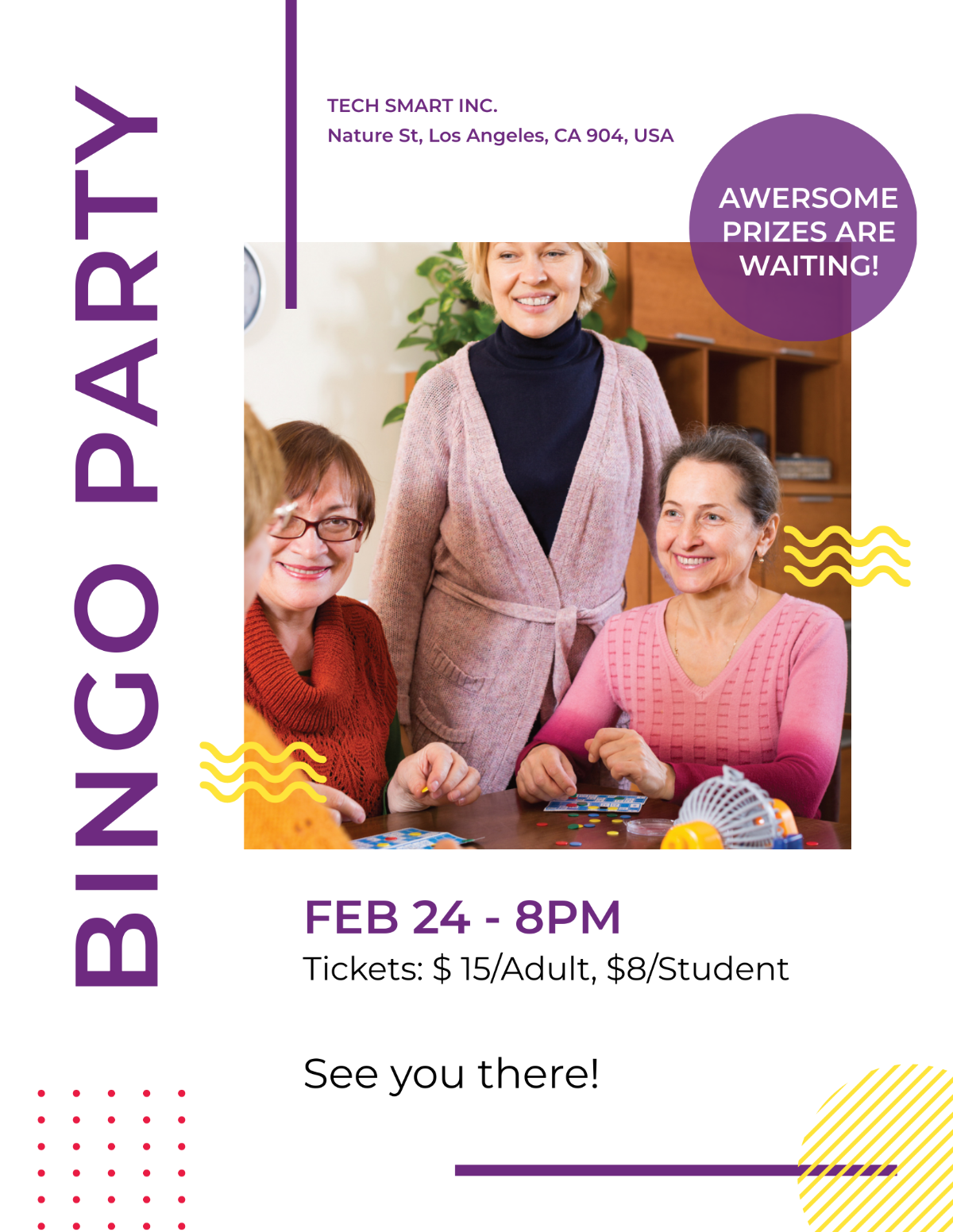 Bingo Party Flyer