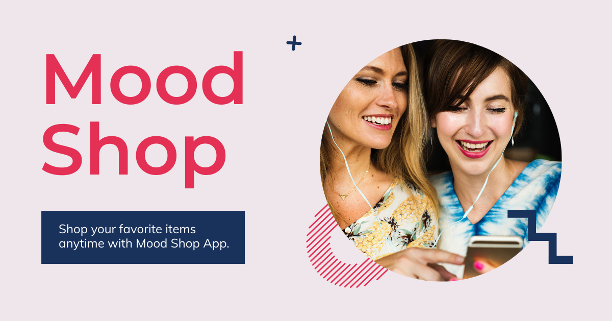 Free Shop App Promotion Facebook Post Template