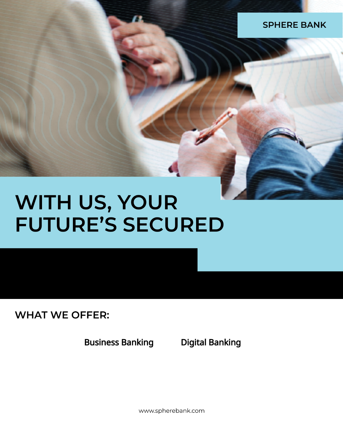 Banking Service Flyer Template
