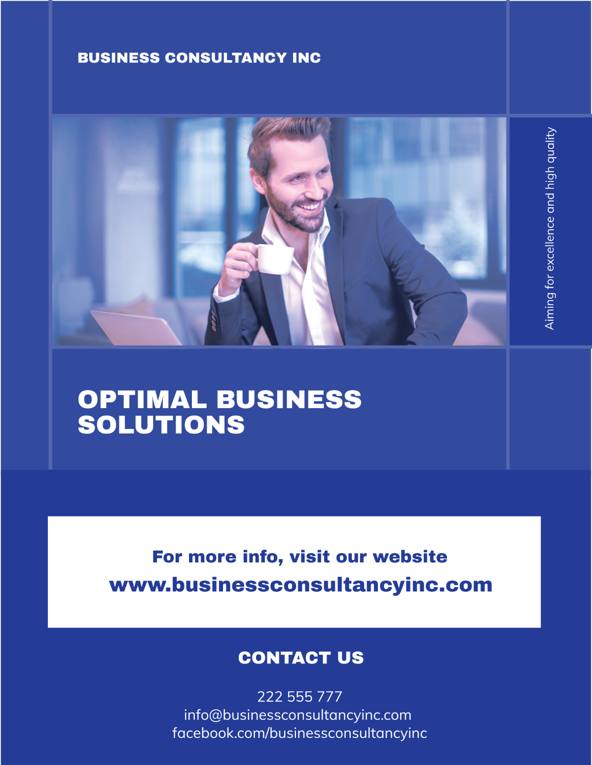 Business Company Flyer Template - Edit Online & Download