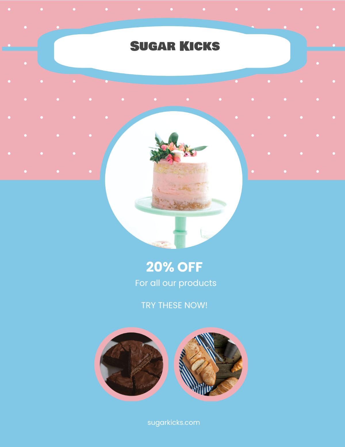 Cake Bakery Flyer