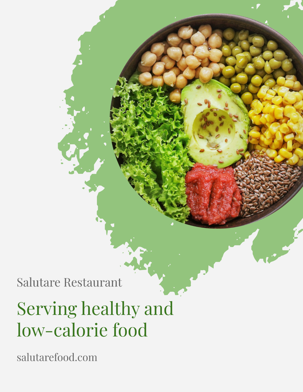 Healthy Food Flyer Template - Edit Online & Download