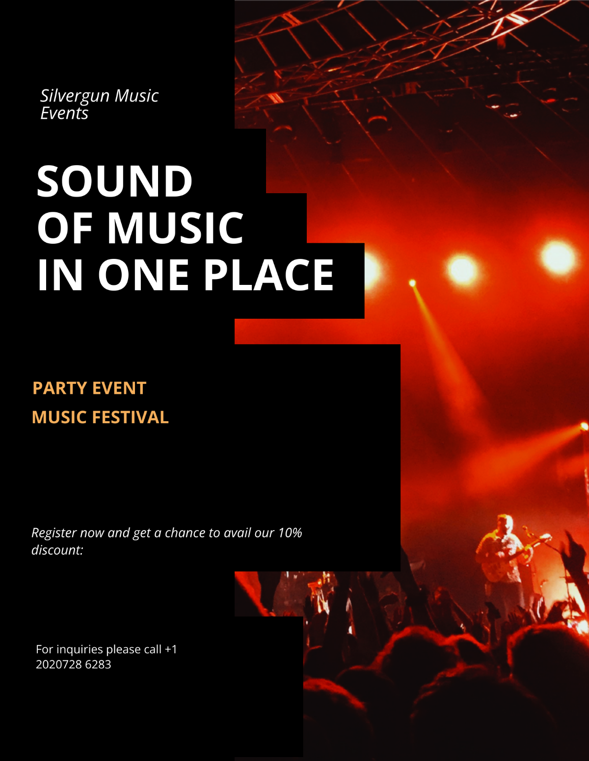 Music Event Party Flyer