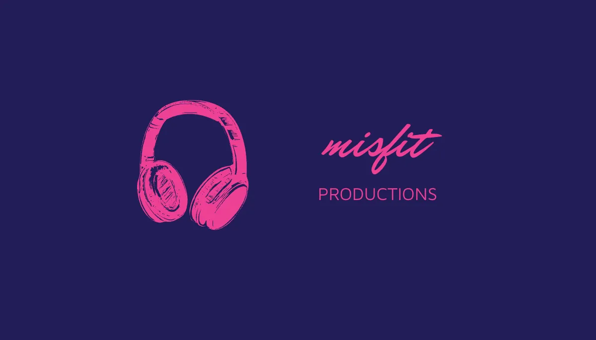 Free DJ Headphone Business Card Template to Edit Online