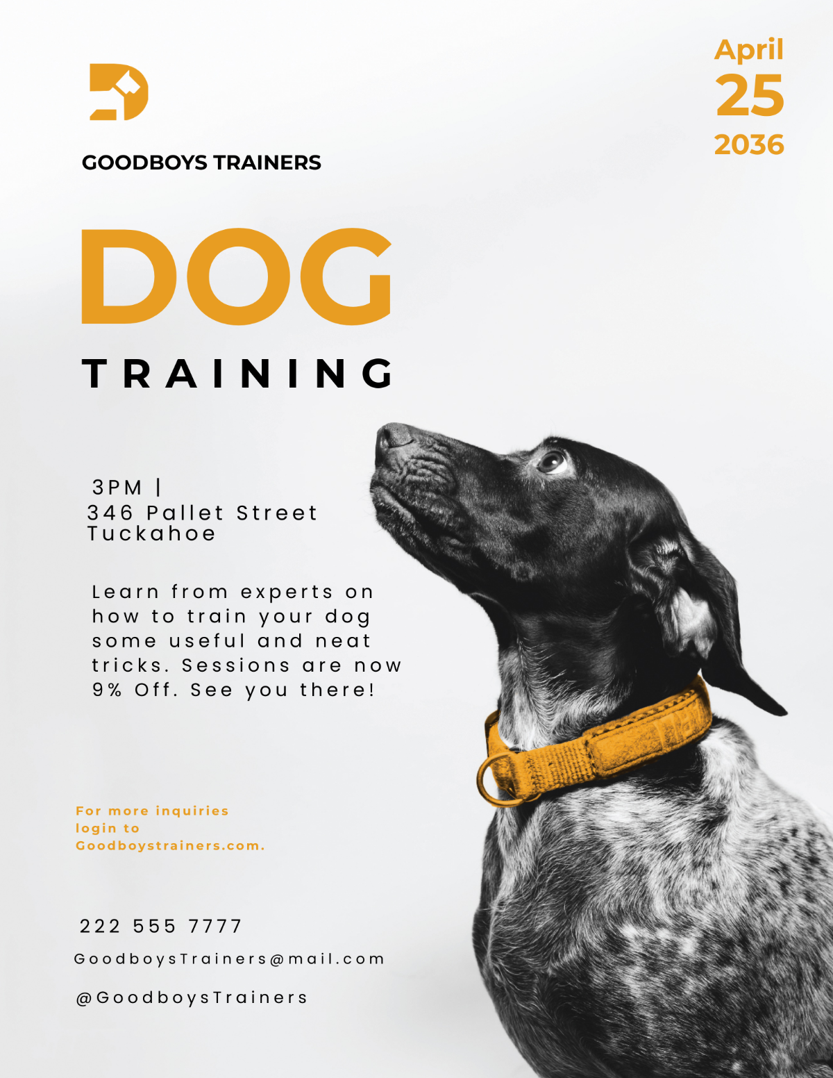 Dog Service Flyer