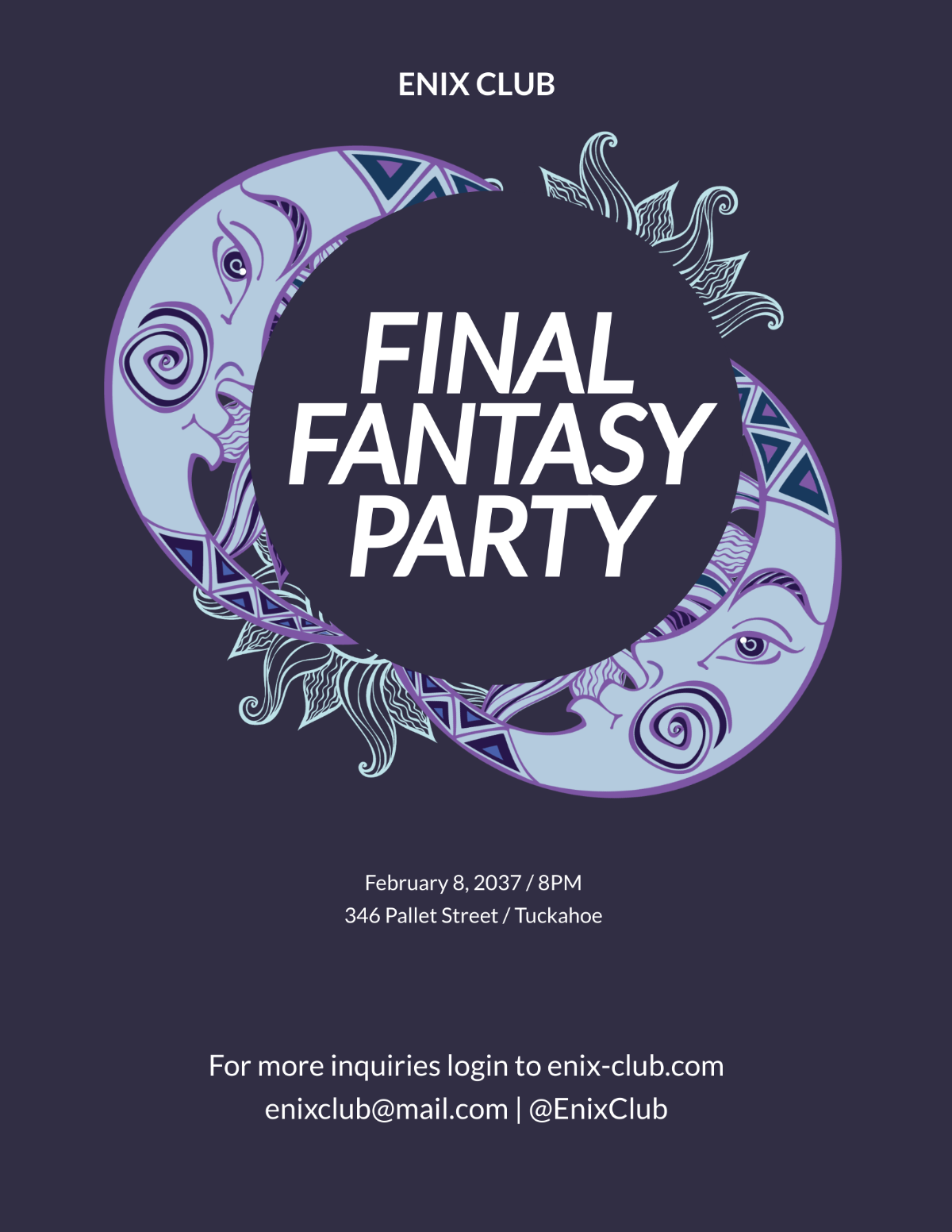 Final Fantasy Flyer Template - Edit Online & Download