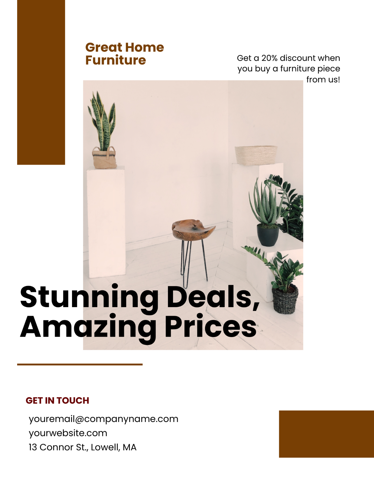 Free Furniture Flyer Template