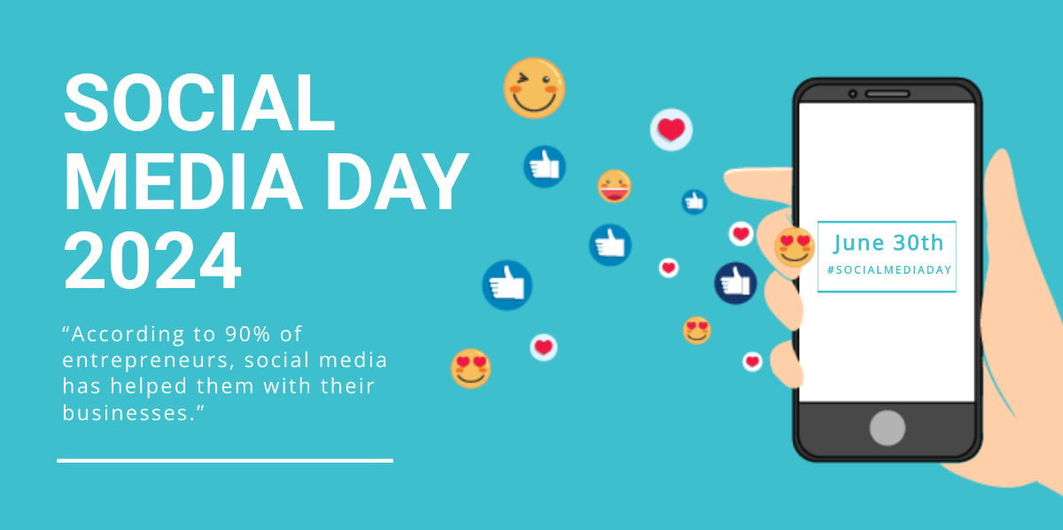 Social Media Day Twitter Post Template