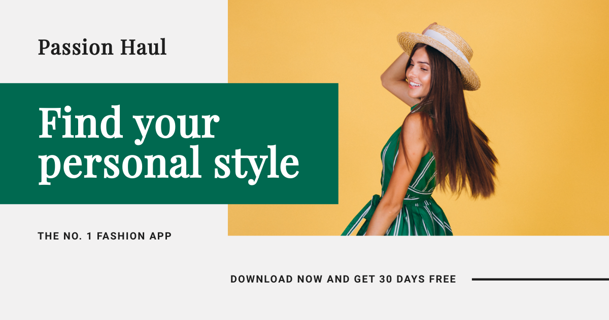 Free Fashion App Promotion Blog Image Post Template