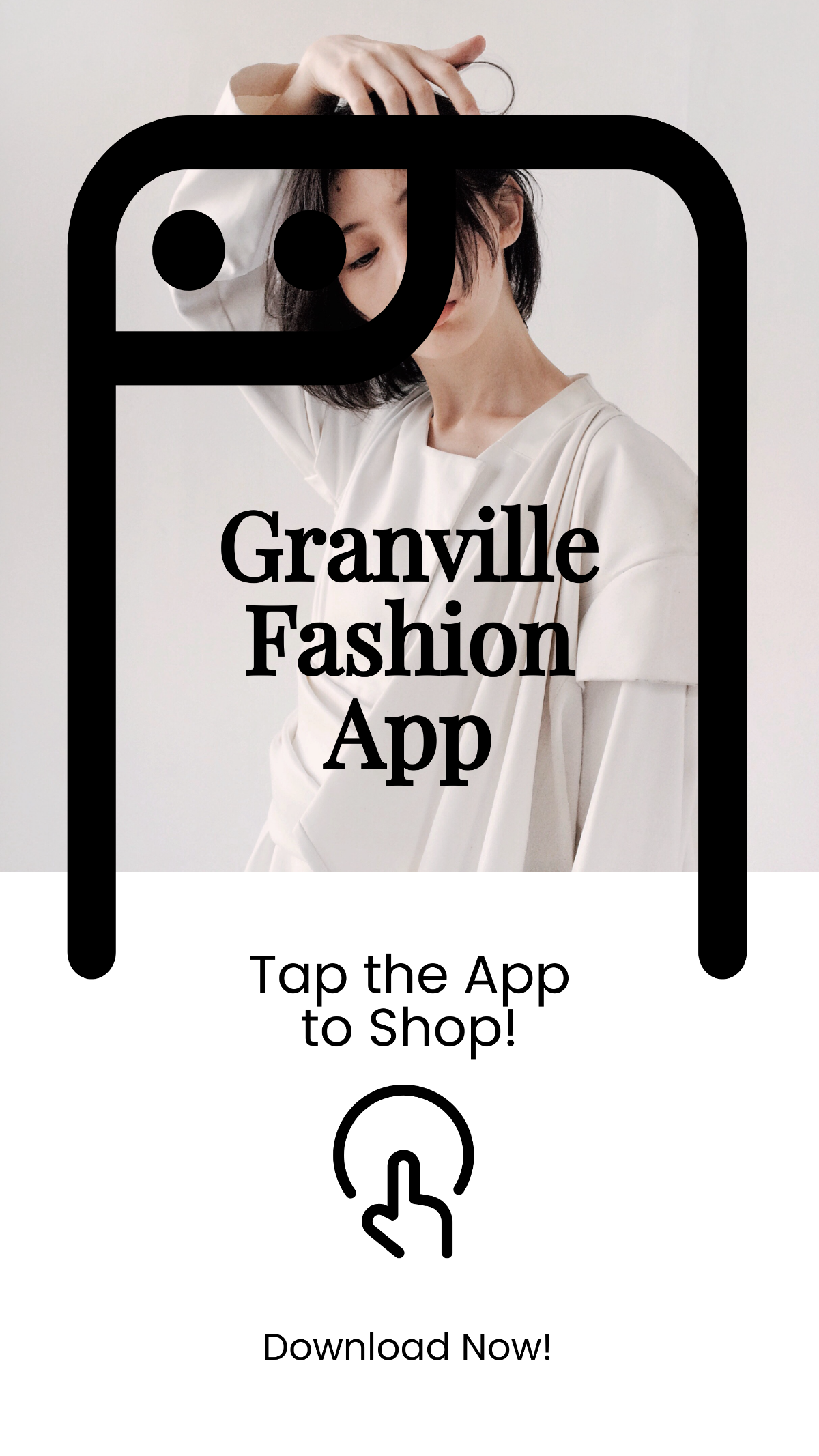 Fashion Store App Promotion Whatsapp Post Template