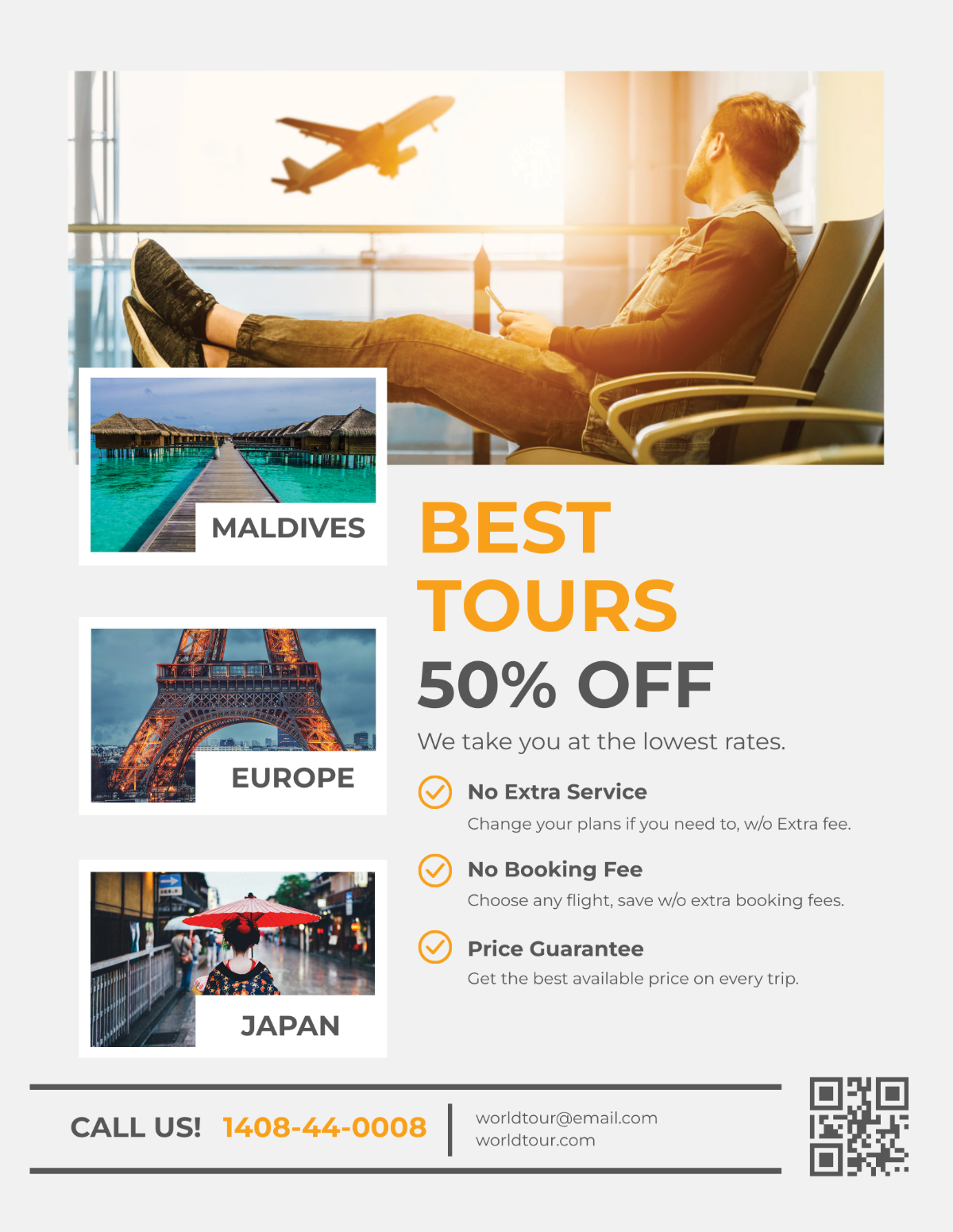 Travel Agency Promotional Flyer