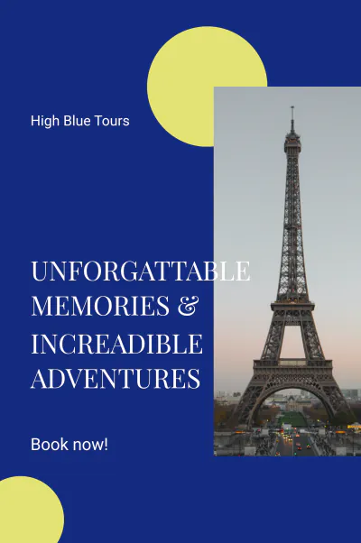 Free Simple Travel Agency Tumblr Post Template to Edit Online