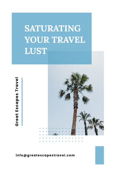 Free Travel Company Pinterest Pin Template to Edit Online