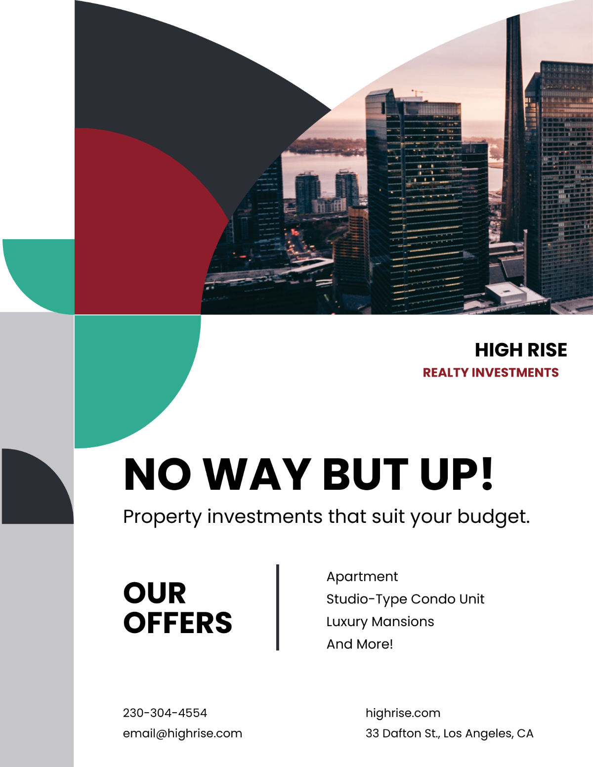 Commercial Real Estate Investor Flyer