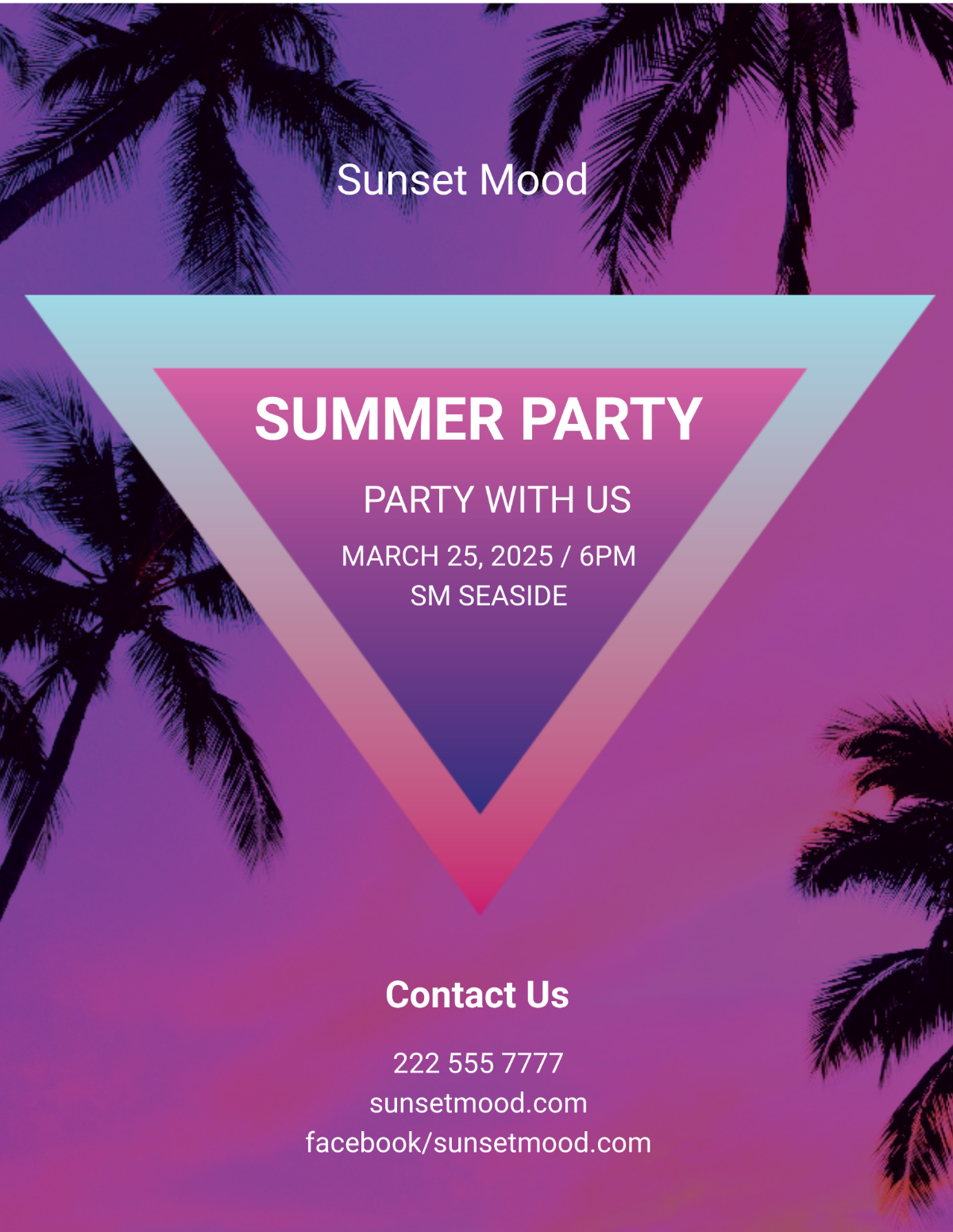 Fresh Summer Events Flyer Template - Edit Online & Download