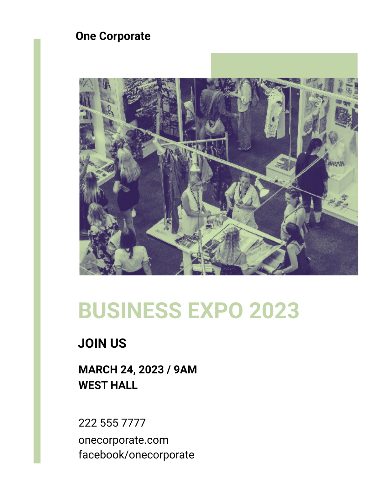 Small Business Expo Flyer Template - Edit Online & Download