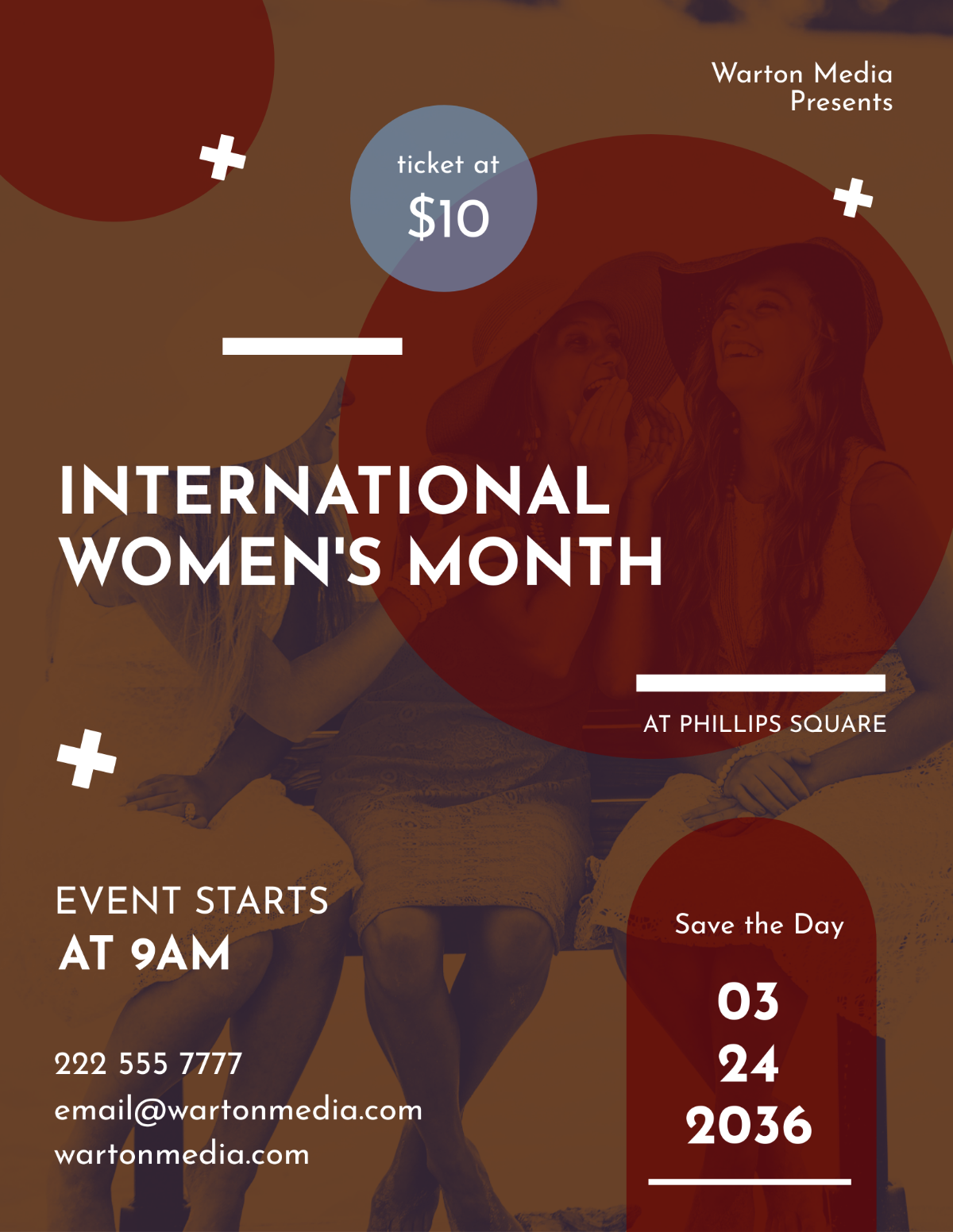 Women Event Flyer Template - Edit Online & Download