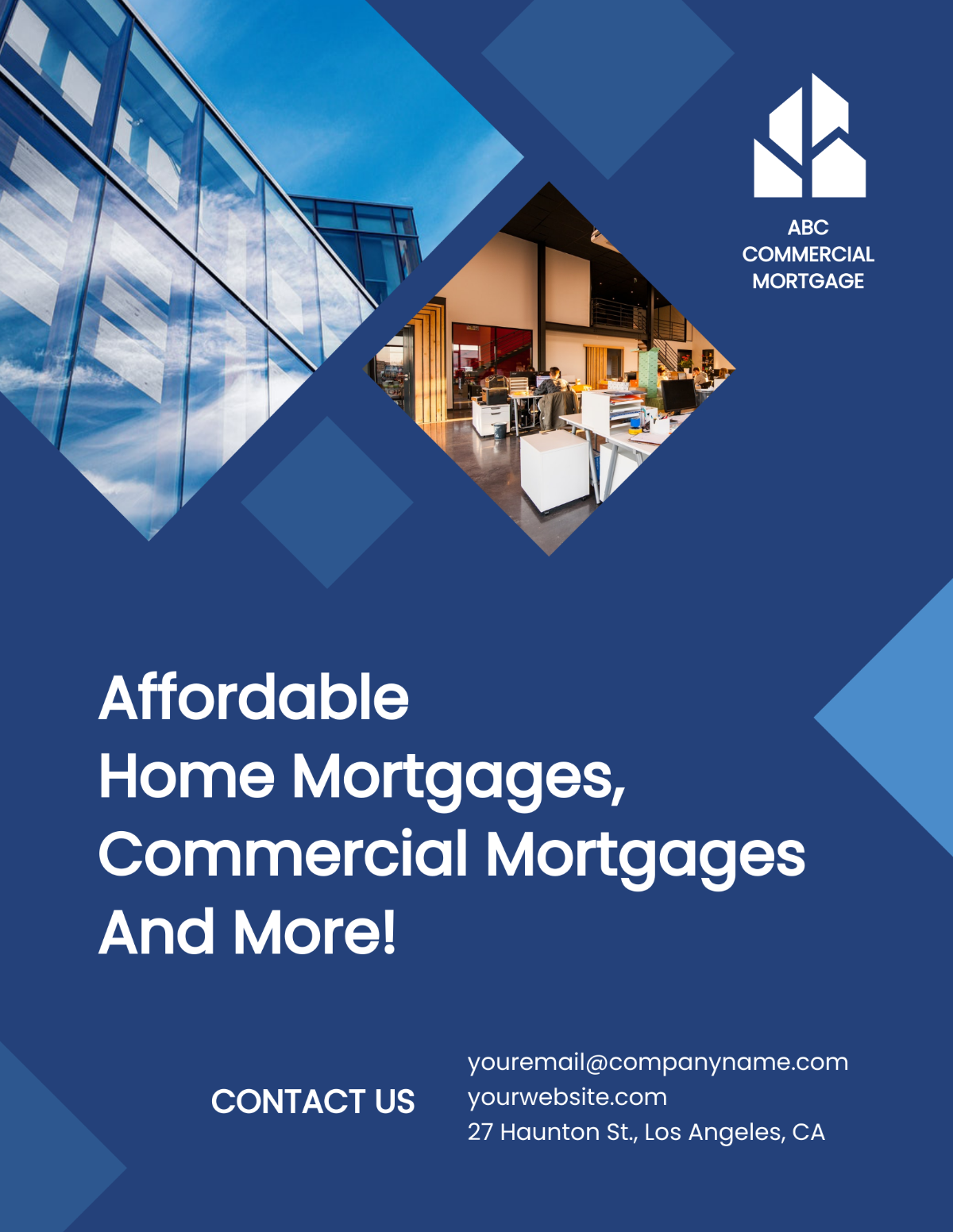 Commercial Mortgage Broker Flyer Template