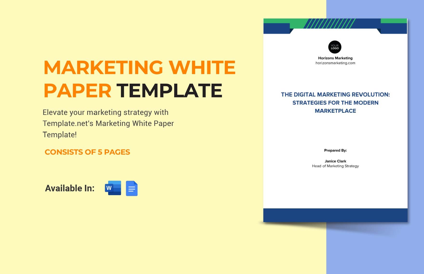 Marketing White Paper Template