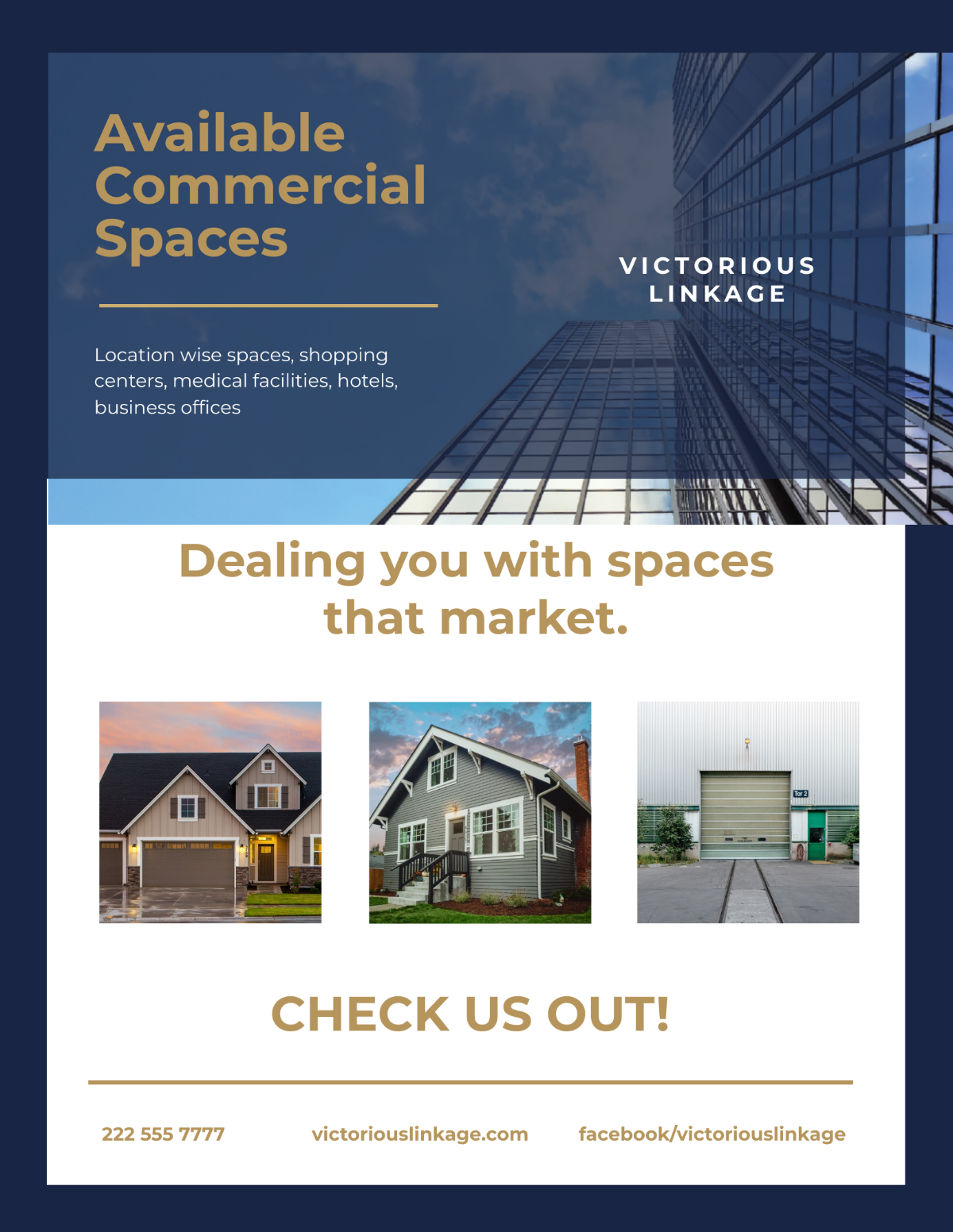 Professional Real Estate Company Flyer