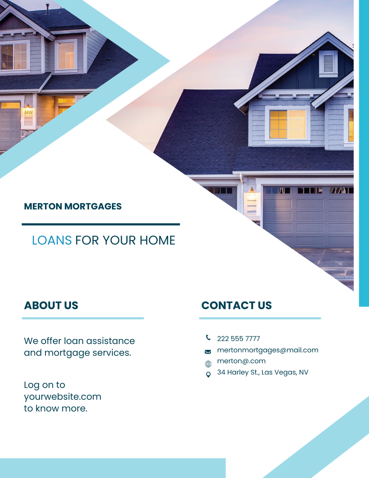 Real Estate Mortgage Broker Flyer