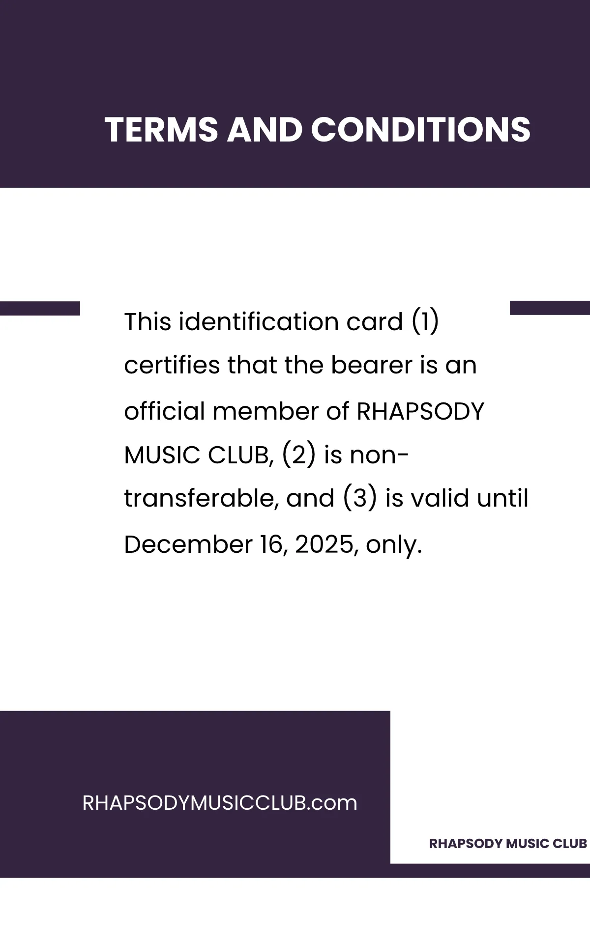 Free Printable Club ID Card Template to Edit Online