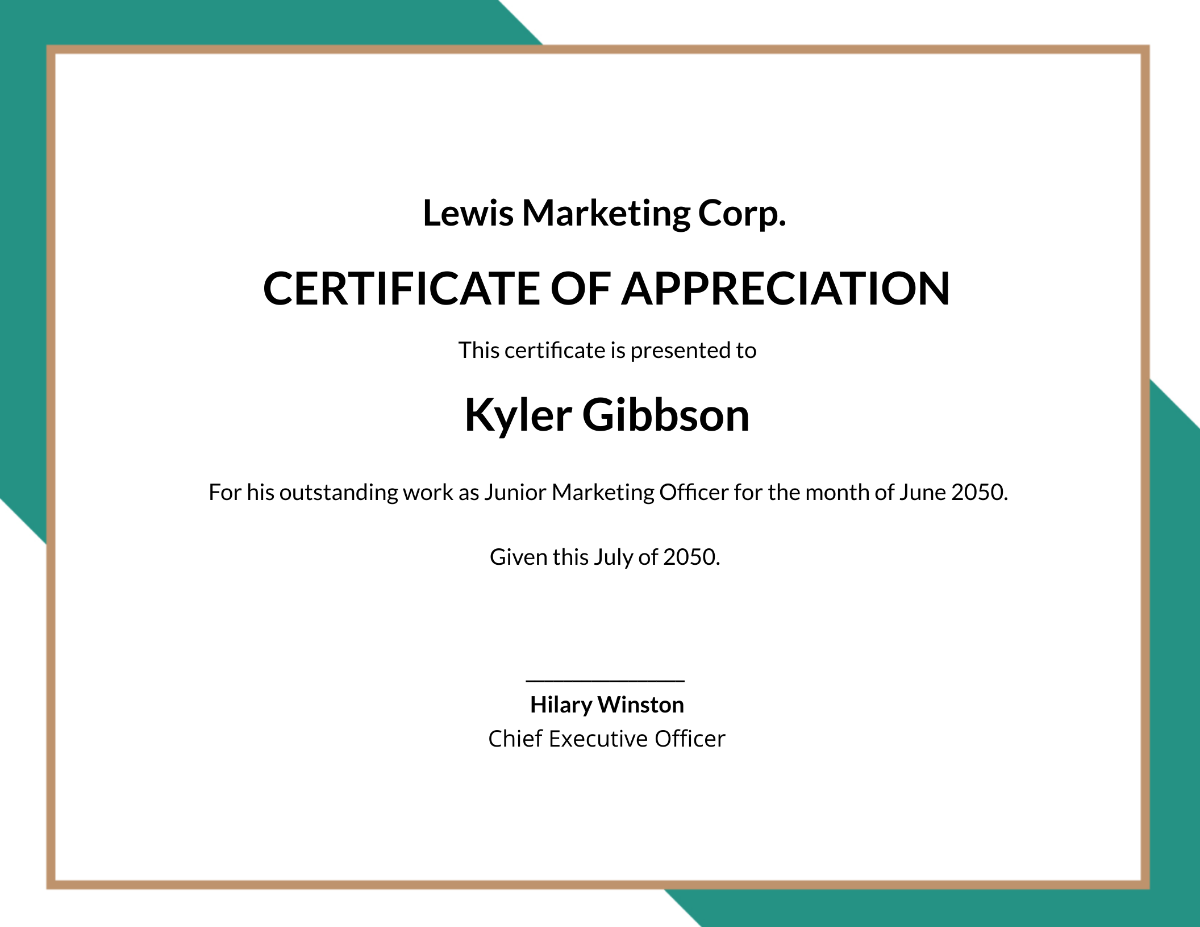 Free Printable Employee Certificate Templates To Customize Online