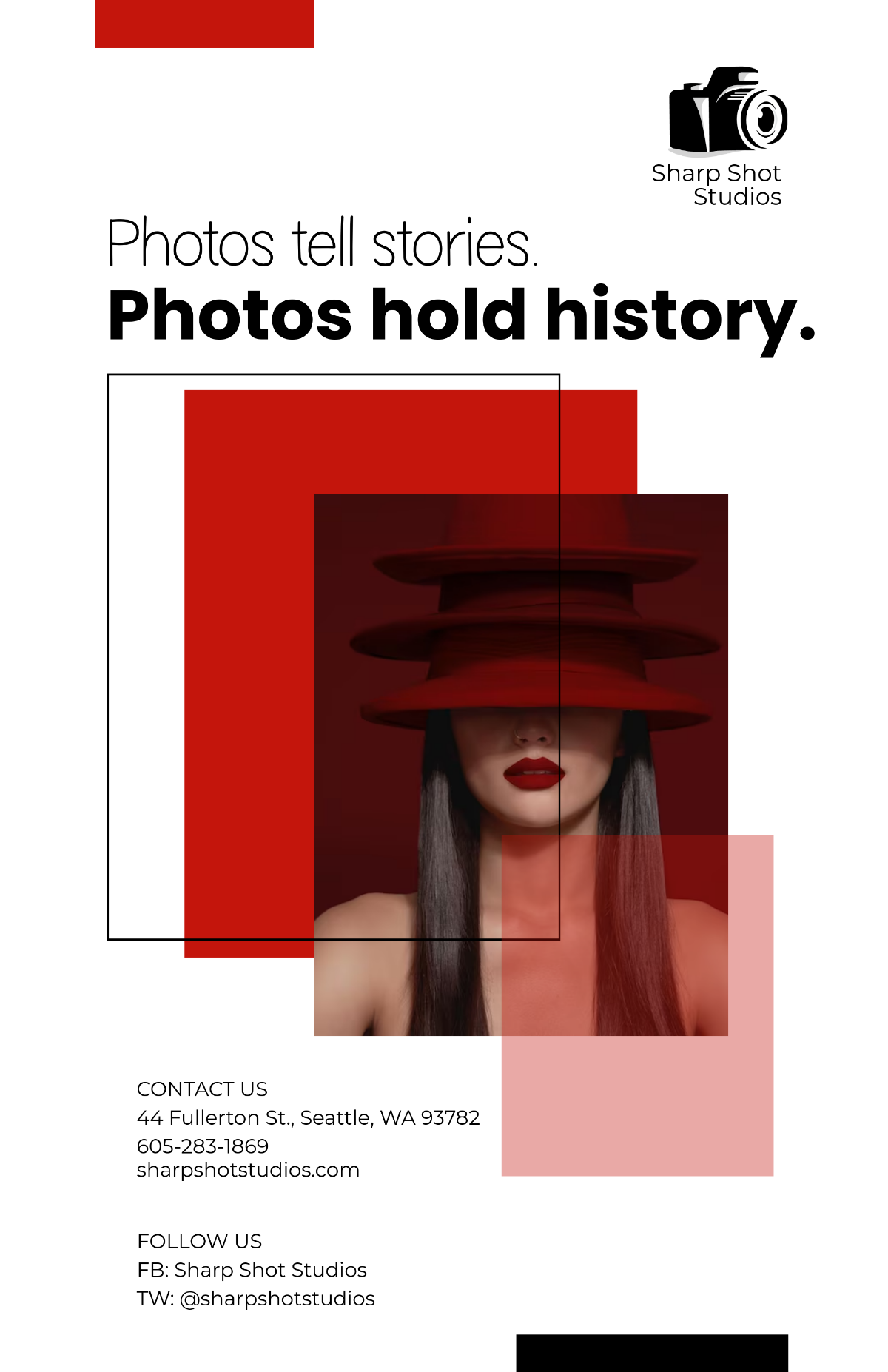 Free Editable Photography Poster Template to Edit Online