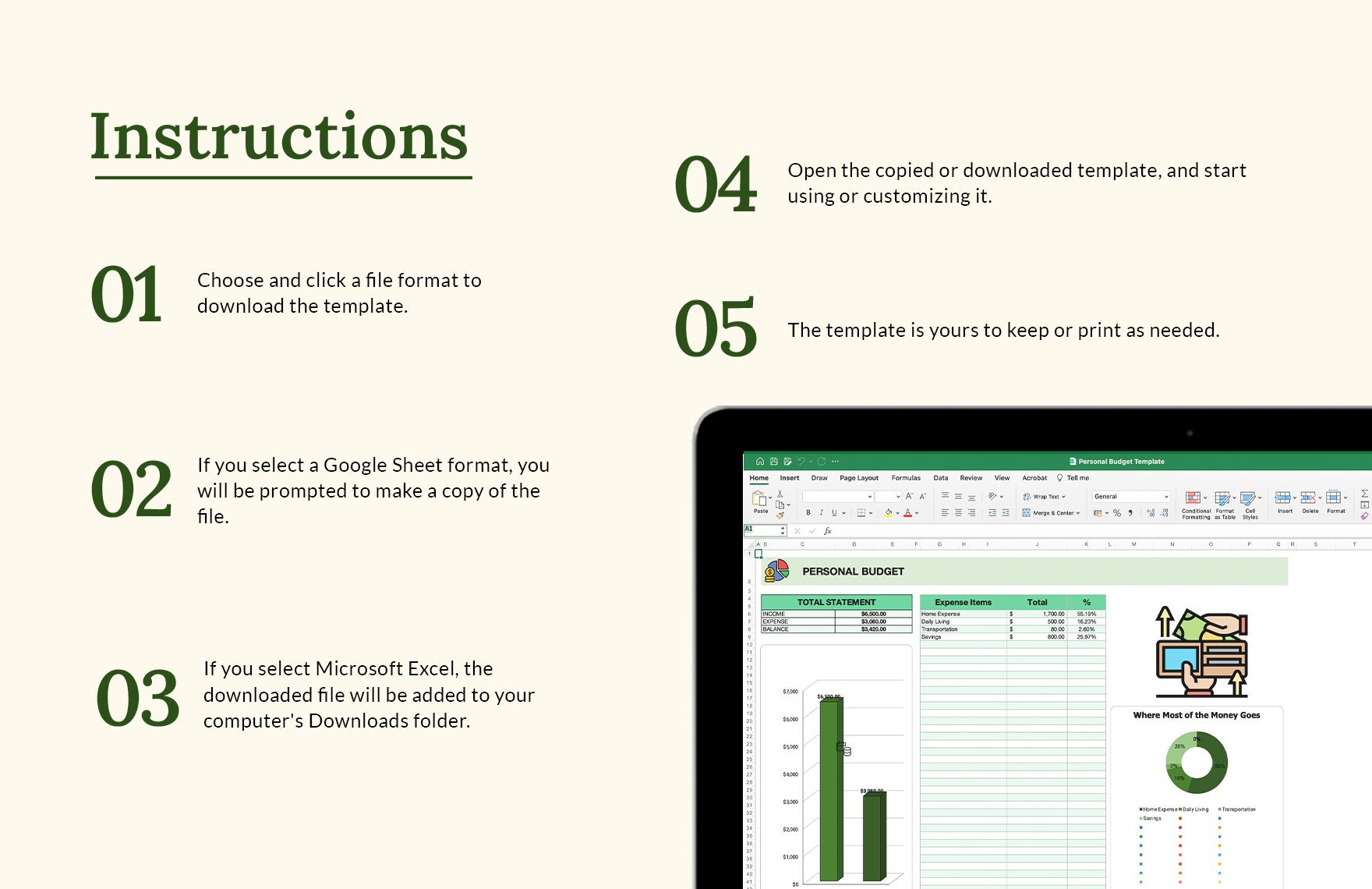 Personal Budget Template