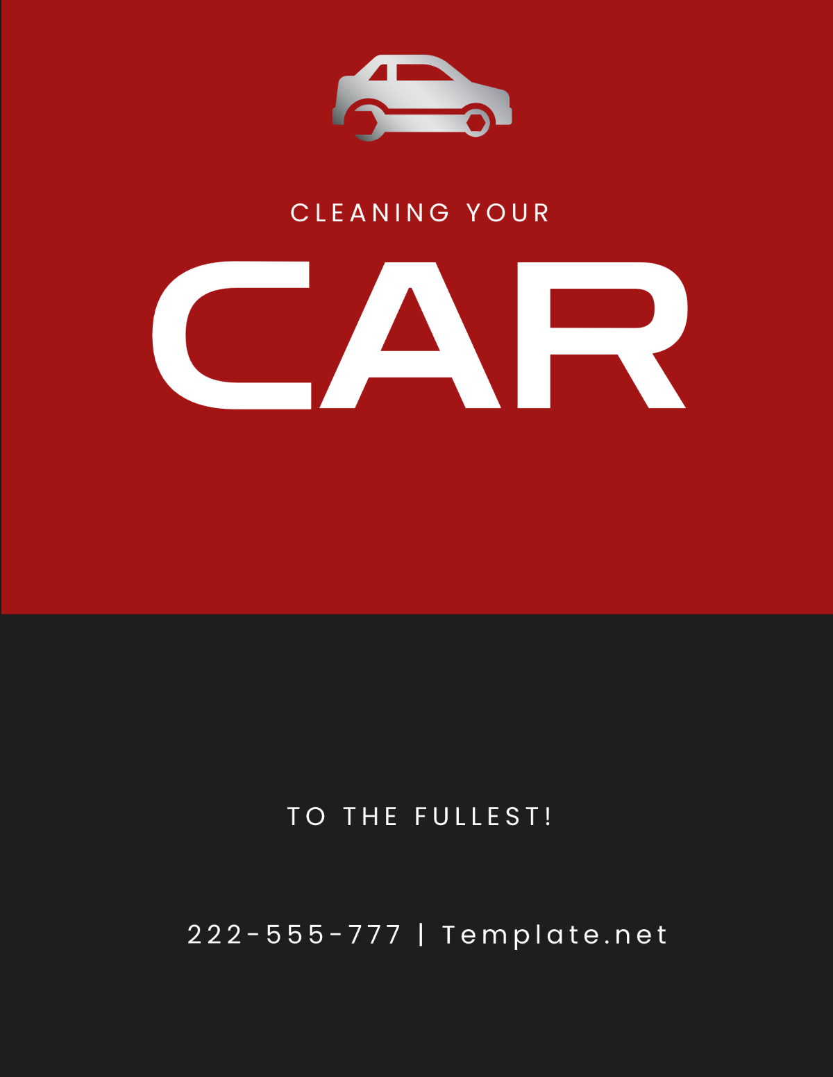 Car Wash Service Design Flyer Template - Edit Online & Download