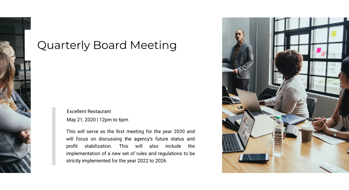 Free Aviation Theme Travel Agency Presentation Template to Edit Online