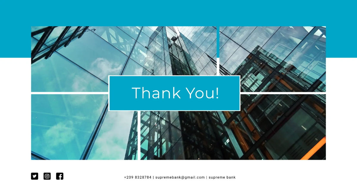 Free Banking Presentation Template to Edit Online