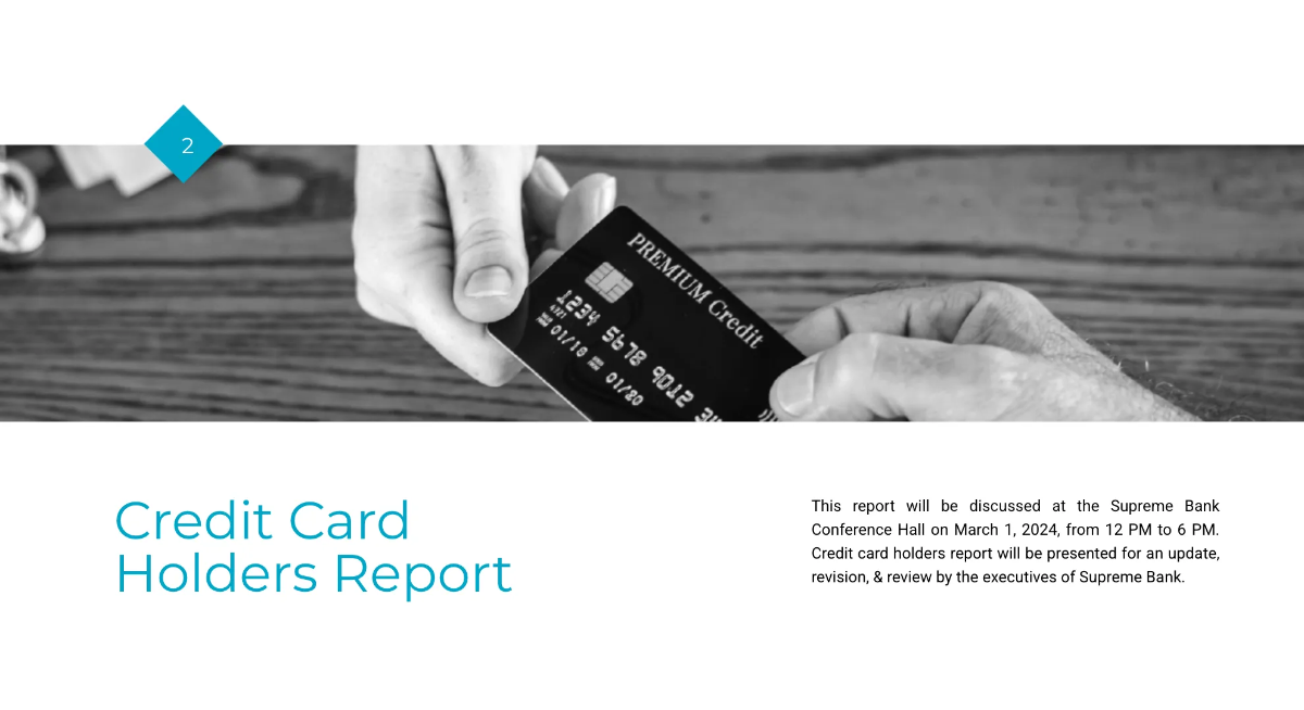 Free Banking Presentation Template to Edit Online