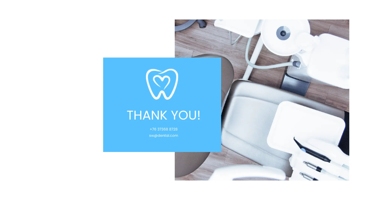 Free Dental Presentation Template to Edit Online