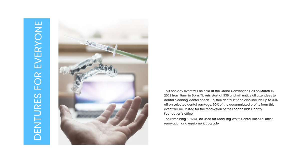 Free Dental Presentation Template to Edit Online