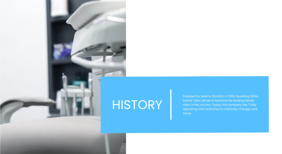 Free Dental Presentation Template to Edit Online