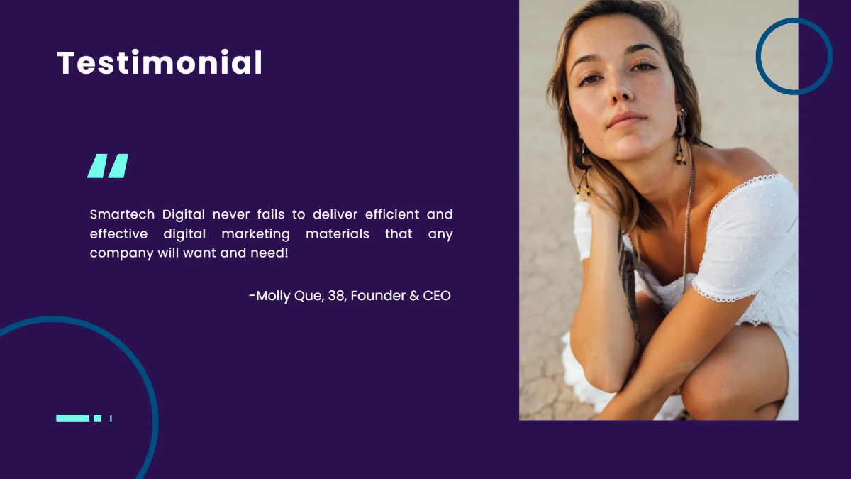 Free Digital Marketing and Services Presentation Template to Edit Online