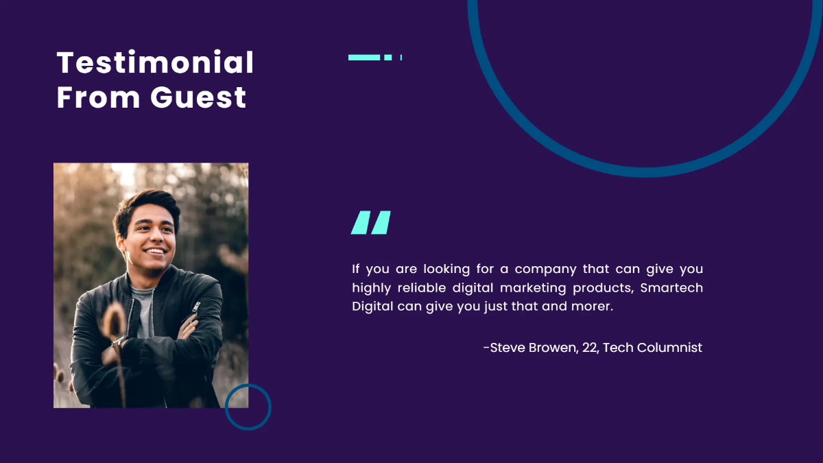 Free Digital Marketing and Services Presentation Template to Edit Online