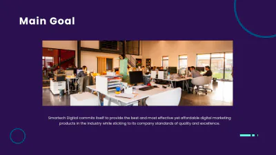 Free Digital Marketing and Services Presentation Template to Edit Online