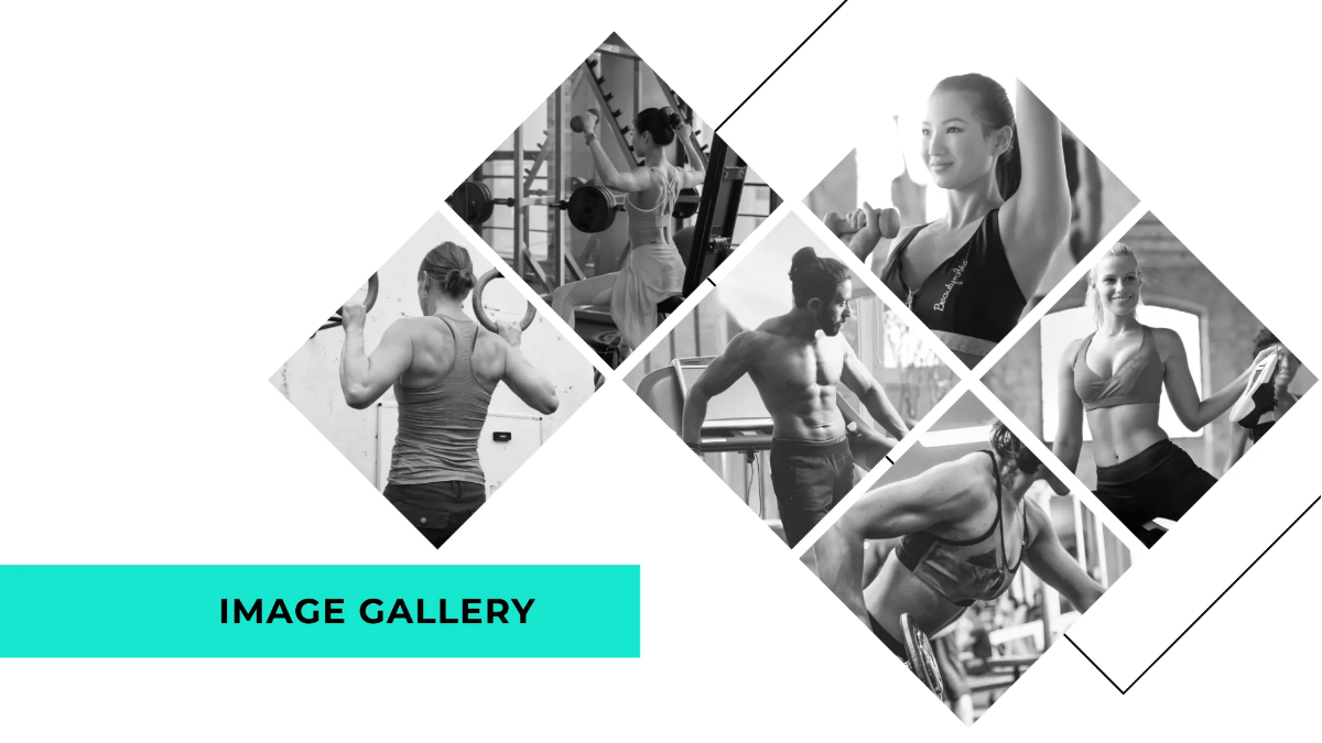 Free Fitness Gym Presentation Template to Edit Online