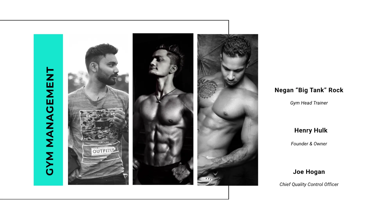 Free Fitness Gym Presentation Template to Edit Online