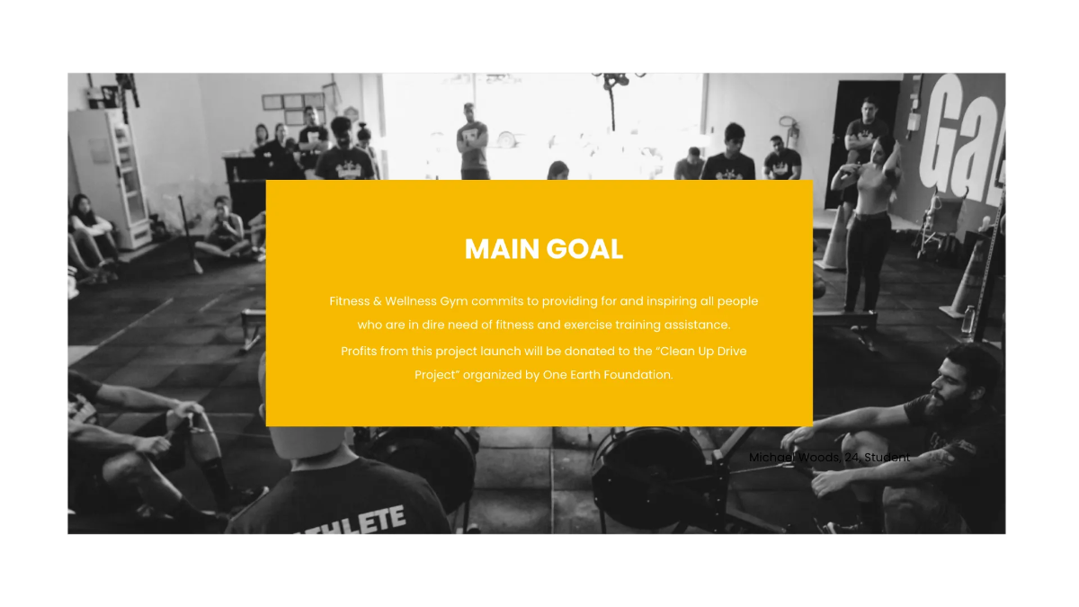 Free Fitness Presentation Template to Edit Online