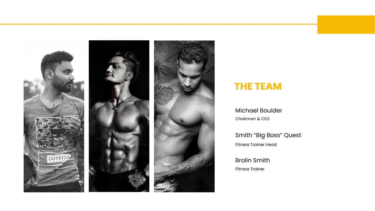 Free Fitness Presentation Template to Edit Online