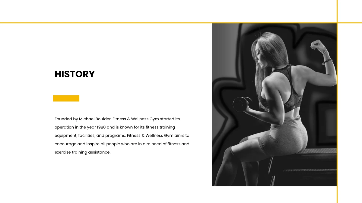 Free Fitness Presentation Template to Edit Online